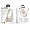 Беспроводные наушники Hoco W46 Charm BT headset [Milky-White]